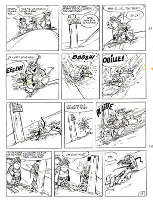 Tabary | IZNOGOUD, planche originale 8 Sports dans le califat | Galerie Napoléon