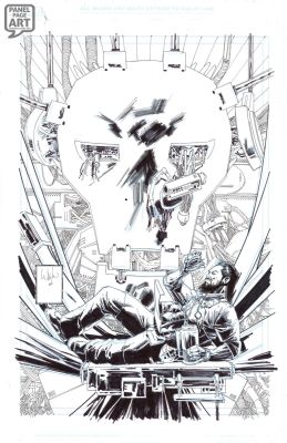 Whilce Portacio | Iron Man 4 Cover | Panel Page Art