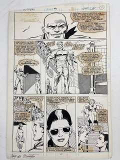 Kickers Inc Original Comic Book Art Drawing Issue Issue # 9 Page # 22 | Los Angeles Estate Auction
