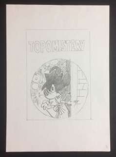 Corrado Mastantuono - tavola origin. Topomistery - (1990) | Catawiki