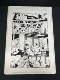 Steve Epting Signed Thunderbolts Comic Art Page | misc / divers