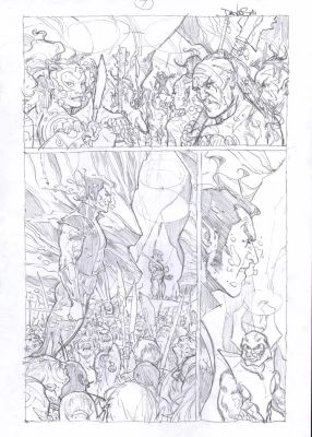 Paul Davidson – Namor – Last King of Atlantis- 2p7 – 2025 – Pencils | Berserker Art