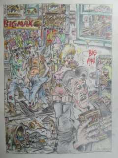 Schreurs, Eric - Originele coverstudie in kleur - 1984 (George Orwell) - (1983) | Catawiki