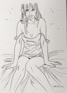 Jim - Dessin original - Une nuit Ã  Rome - Marie | Catawiki