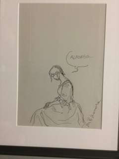 Dessin original femme de la Renaissance | Catawiki