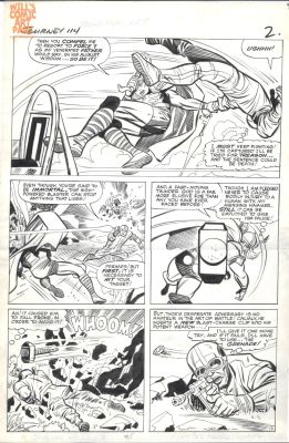 Jack Kirby Chic Stone - Journey Into Mystery #114 Pg 2 (Marvel, 1965)