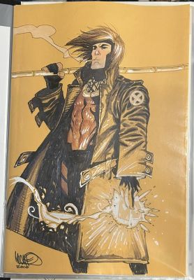 Gambit Illustration by Micah Gunnell | Raremarq (Buy It Now)