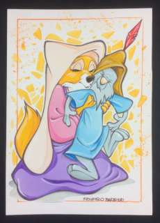 Robin Hood - Francesco Barbieri - original illustr. - Page séparée | Catawiki