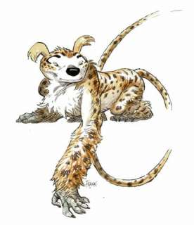 Frank Pe | Le Marsupilami, dessin original à l’encre de chine et à… | Septimus