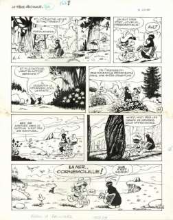 Fournier. Planche originale Bizu | BDEnchères