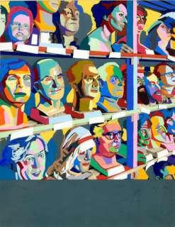 Picasso, Kiki (1956).... | PICASSO, Kiki (1956). Les visages. Gouache sur papier... | Coutau Bégarie