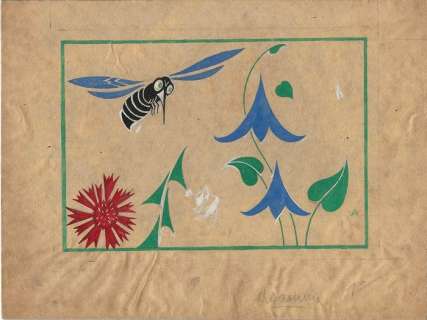 Bruno Angoletta - original illustr. "L’Ape" - (1925) | Catawiki