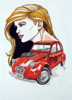 Legein Pierre Superbe... | LEGEIN Pierre Superbe illustration représentant une... | Vermot et Associés