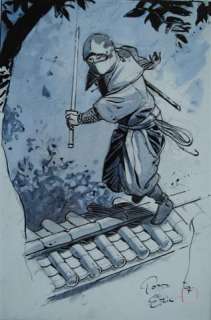 MICHETZ: Originele pentekening Ninja. | Zwiggelaar Auctions