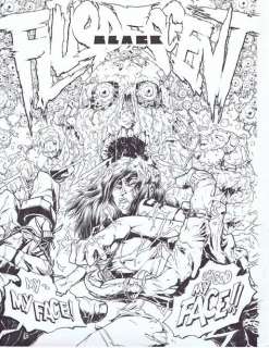 Mr. Sheldon Vella - Fluorescent Black issue #GN (Guest Pinup)