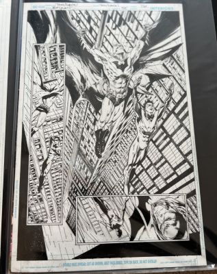 Tony Daniel, Tony Daniel | Batman Issue 55 Page 16 Splash By Tony Daniel | ComicArtFans Classifieds