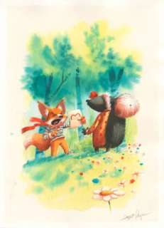 Thibault Prugne | 34 – Renard, la letttre et les affreux | La Galerie de la Bande Dessinée