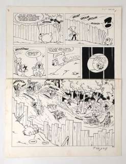 Dupa Cubitus Gag... | DUPA Cubitus Gag en une planche Encre de chine 43 x... | Vermot et Associés