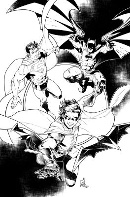 Sean Izaakse | World’s Finest #46 Cover Artist Proof | Geoff M Art Sales
