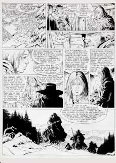 Swolfs | Durango, planche n°16 Ã  l’encre de Chine de l’é… | Banque Dessinée