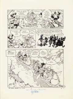 Cavazzano Giorgio - "Capitan Rogers - Agguato sul fiume", 1984 | Urania Casa d’Aste