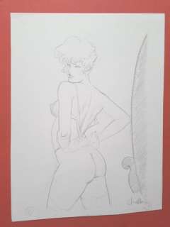 Leone Frollo - original illustr. "Mona Street " Firmata - Page volante - EO | Catawiki