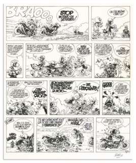 BAR2 - Lot 11 - BAR2 JOE BAR TEAM Tome 1, Vents d‘Ouest, 1990 Planche...