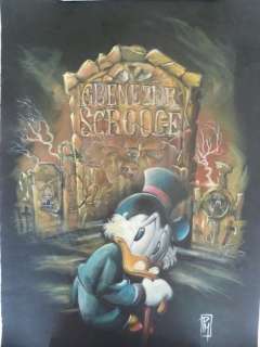 Mottura, Paolo - Original painting in poster paint and watercolours - SCROOGE - (2016) | Catawiki