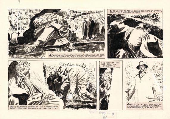 Alberto Breccia | Mort Cinder - Les Yeux de Plomb, Tome 1 | ComicArtFans Classifieds