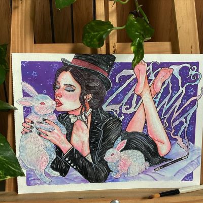 9"12 Zatanna by R Luna | Raremarq (Buy It Now)