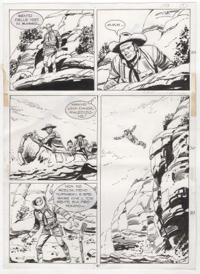 Guglielmo Letteri | Guglielmo Letteri - Tex | ComicArtFans Classifieds