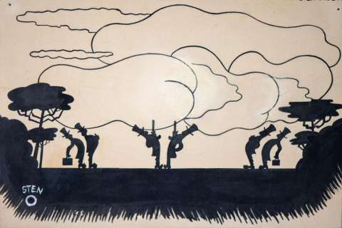Steno (1917 - 1988) - Humorous cartoon | Capitolium Art