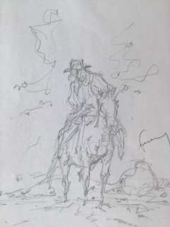 Hermann - Projet de couverture - Sans PardonÂ (Western) (2015) | Catawiki