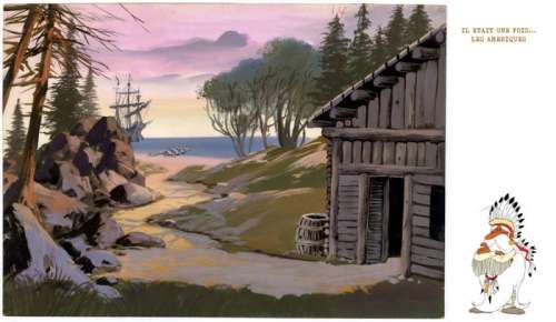 Procidis - Original Background - Il était une fois l’homme - (1992) | Catawiki