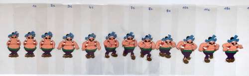 Studios Idéfix - 12 Original Production Cels - Iznogoud - (1976) | Catawiki