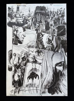 Tom Derenick, Bill Sienkiewicz | Derenick Sienkiewicz - Reign in Hell #1 Pg15 | ComicArtFans Classifieds