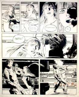 Gillon | LES NAUFRAGÉS DU TEMPS Planche originale à l’encre de chine n°8. | Cornette de St Cyr