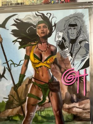 Greg Horn | X-Men Gambit By Greg Horn Rogue | ComicArtFans Classifieds