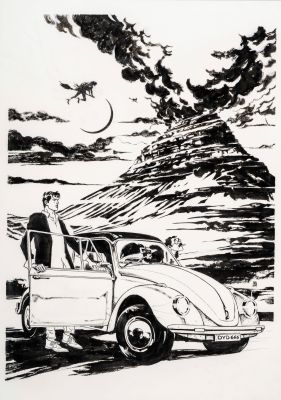 Lot 13 - Airaghi Lola - "Dylan Dog - Paura senza confini ", 2020 | Urania Casa d’Aste