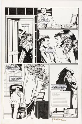 Robert Durham, John Wycough | Rob Durham And John Wycough Vamperotica #48 Story Page 11 Original Art | ComicArtFans Classifieds