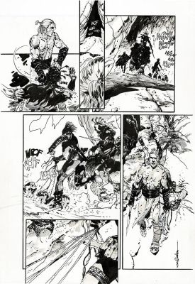 R.M. Guera | R.M. Guera - Goddamned #2, Page 19 | ComicArtFans Classifieds