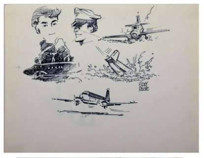 Eddy Paape (1920-2012)... | Eddy Paape (1920-2012) - 1 dessin de la série Marc... | Arthema Auction