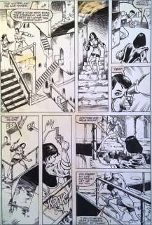 Justice 8 - Geof Isherwood - Originele "Justice" pagina - Page volante - Art original (1987) | Catawiki