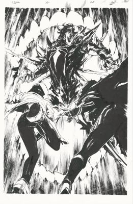 Paolo Villanelli | All-New Spider-Gwen: Ghost-Spider #2 P. 20 | The Green Room
