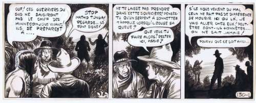 Matho Tonga - Originele strook door Hans G. Kresse - (1953) | Catawiki