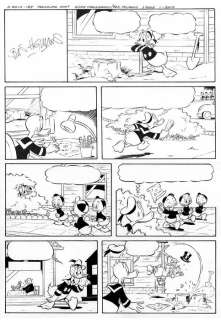 Donald Duck - "Treasure Hunt" D2014-165 - Original publié Page 1/1 - (2017) | Catawiki