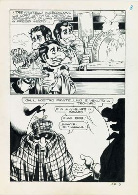 Magnus (Roberto Raviola) - "Alan Ford - I tre Rock", 1974 | Urania Casa d’Aste