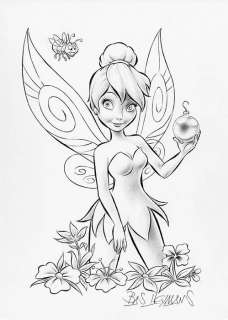 Tinkerbell - Bauble - Art préliminaire original | Catawiki