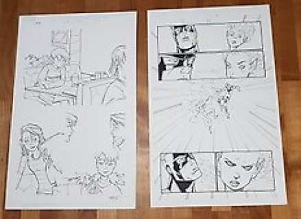  - Captain America, Spider-Man - Captain America: The Korvac Saga & Spider-Man - Planche originale - (2008/2010) 