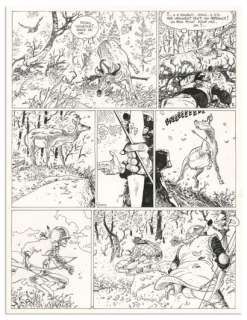 Hermann | HERMANN ◊ JEREMIAH La Secte (T.6), Hachette 1982 Planche... | Daniel Maghen Enchères